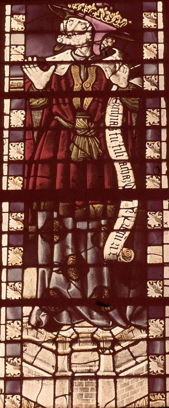 Nave, clerestory, window 6 C, section 5