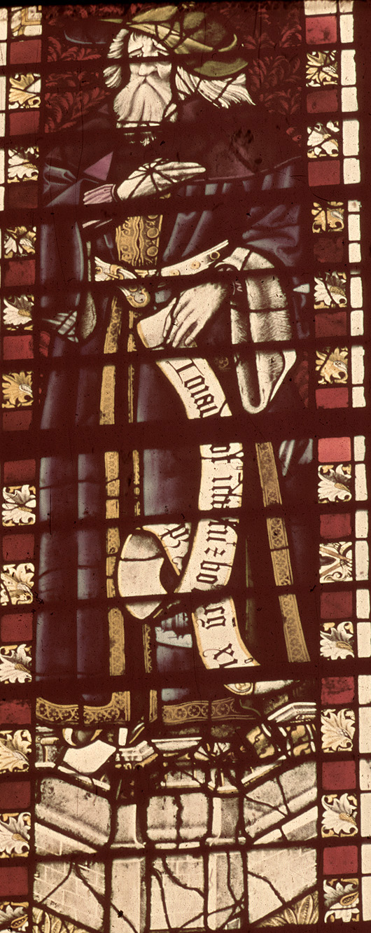 Nave, clerestory, window 6 C, section 4