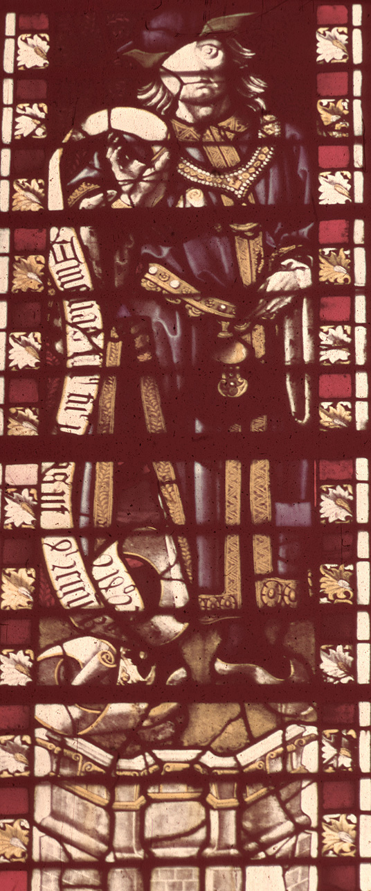 Nave, clerestory, window 7 C, section 3