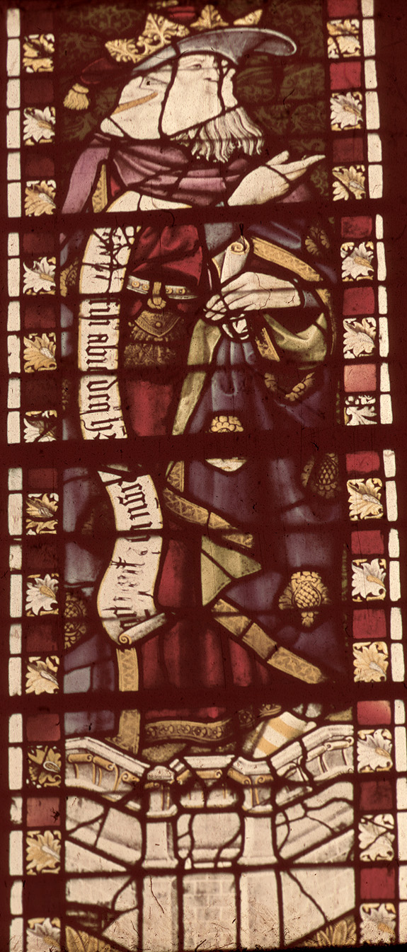 Nave, clerestory, window 8 C, section 1