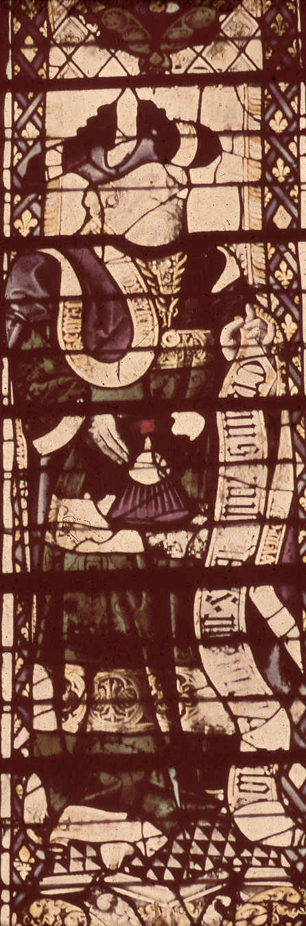 Transept, north, window A, section 4