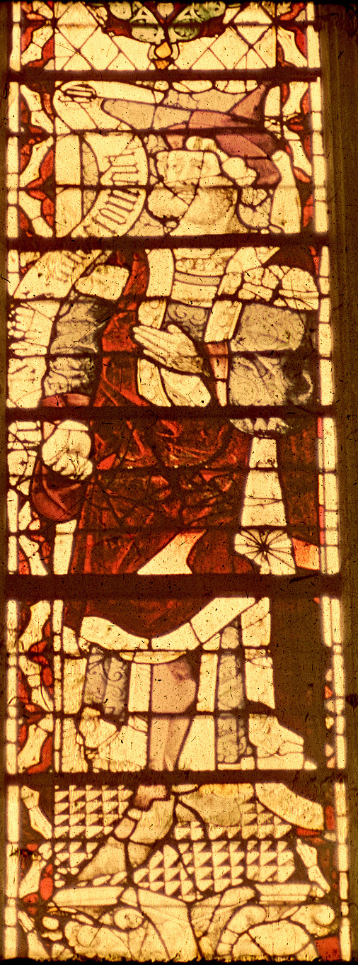 Transept, north, window A, section 3