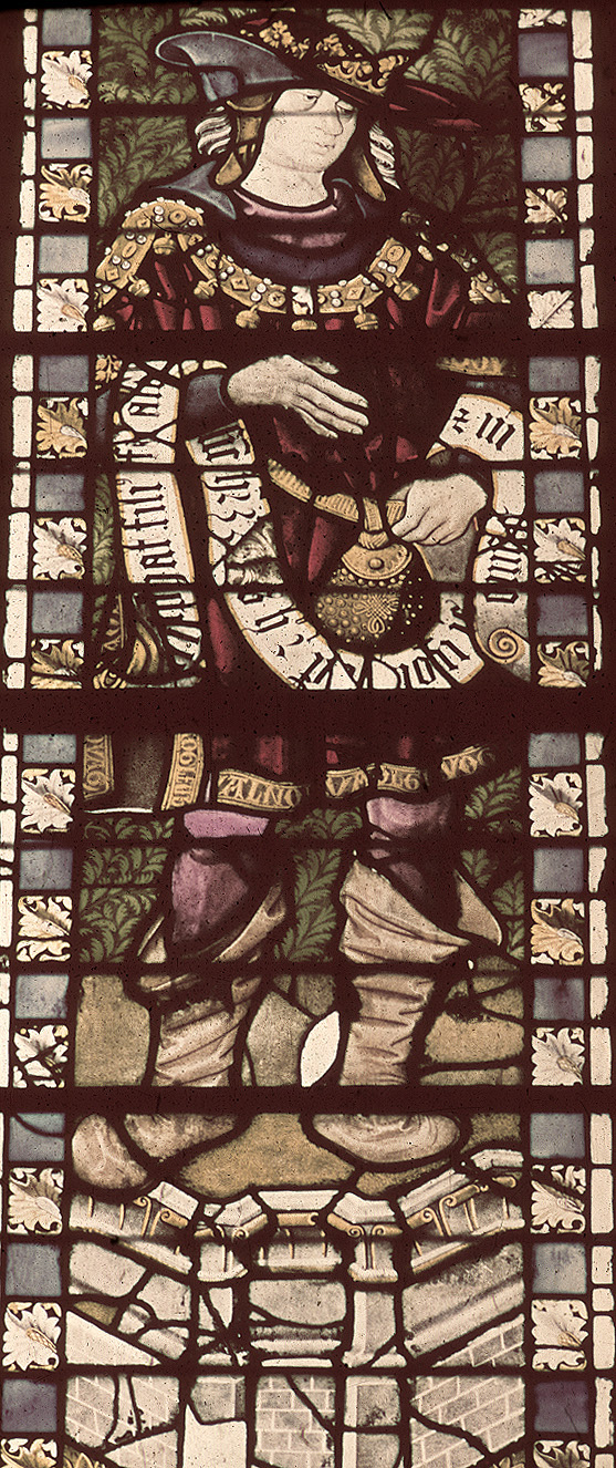 Nave, clerestory, window 9 C, section 4