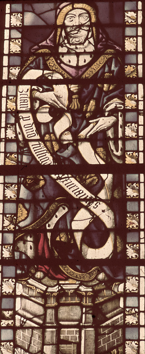 Nave, clerestory, window 10 C, section 1