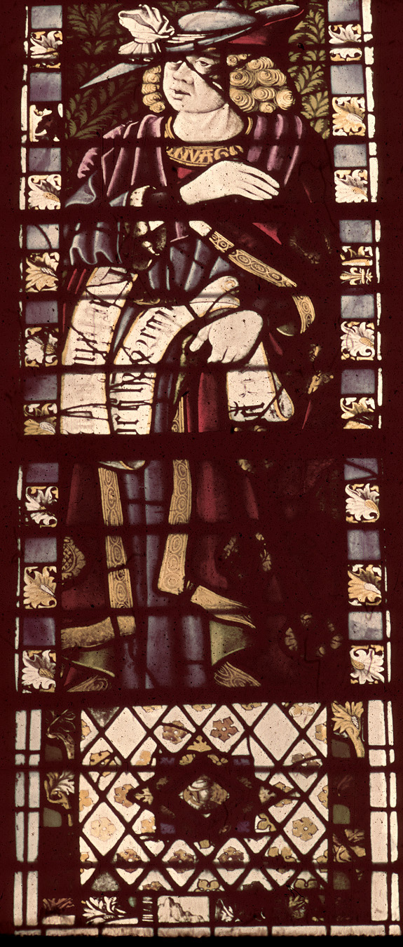Nave, clerestory, window 10 C, section 2