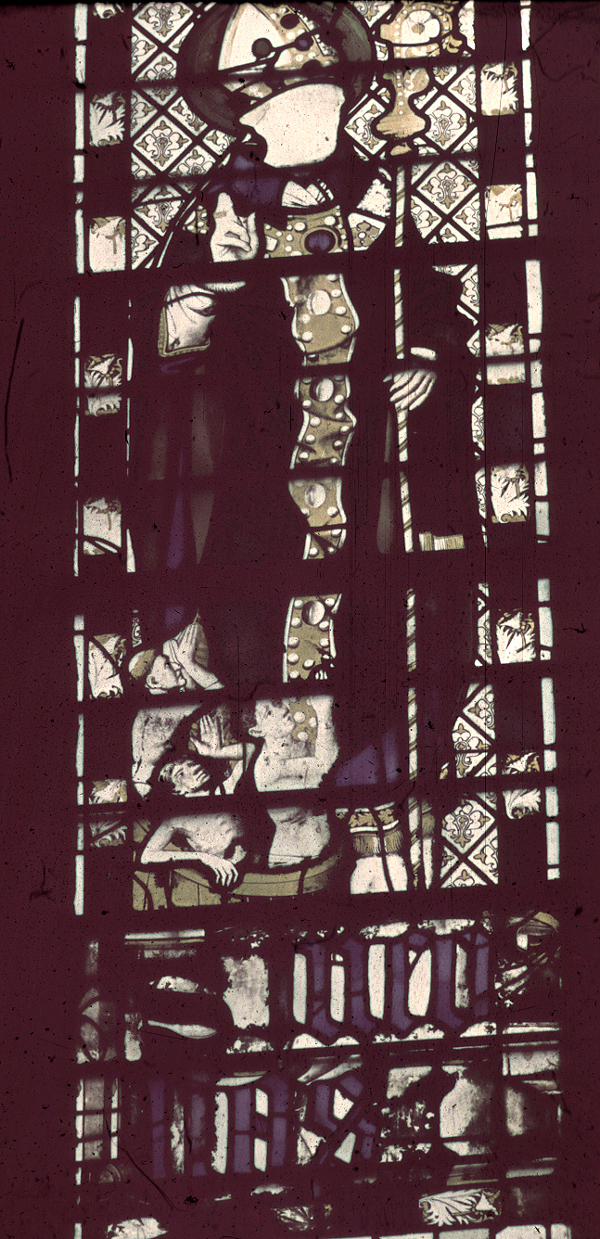 Transept, window A, section 1