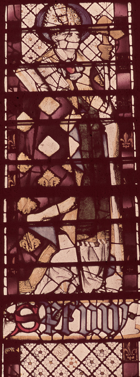 Transept, south, window B, section 1