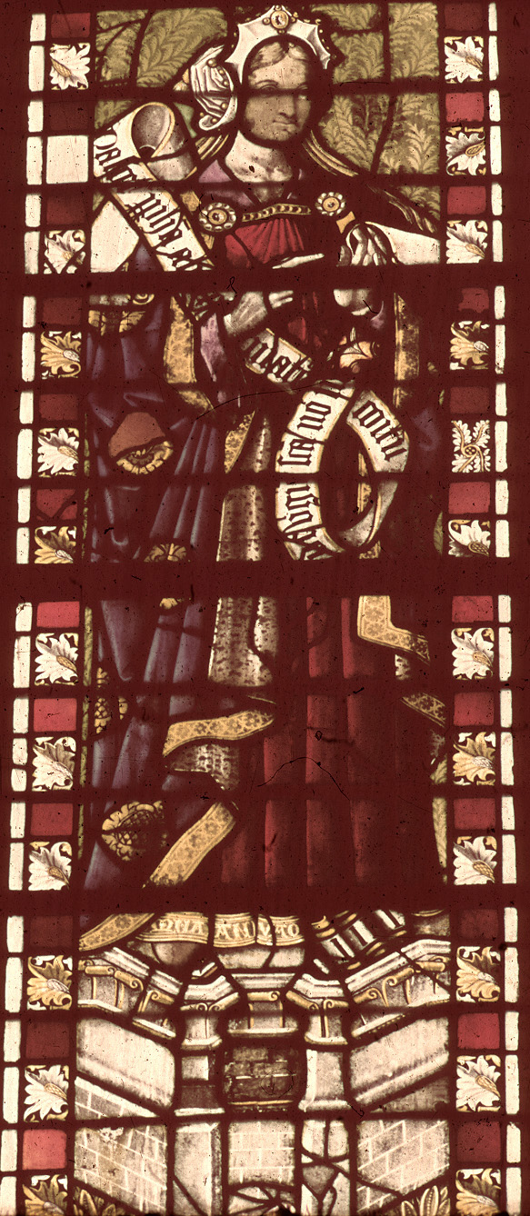 Nave, clerestory, window 8 C, section 3