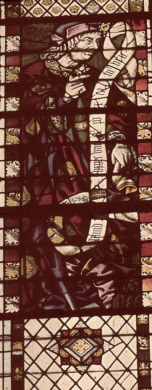 Nave, clerestory, window 9 C, section 1