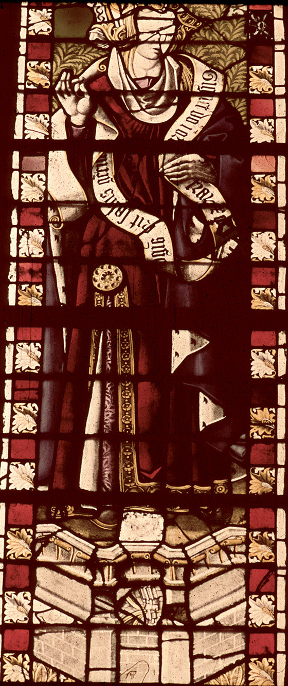 Nave, clerestory, window 9 C, section 3