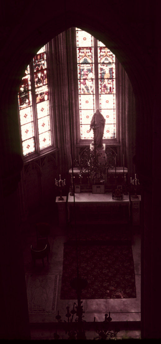 Interior view from Chapel gallery