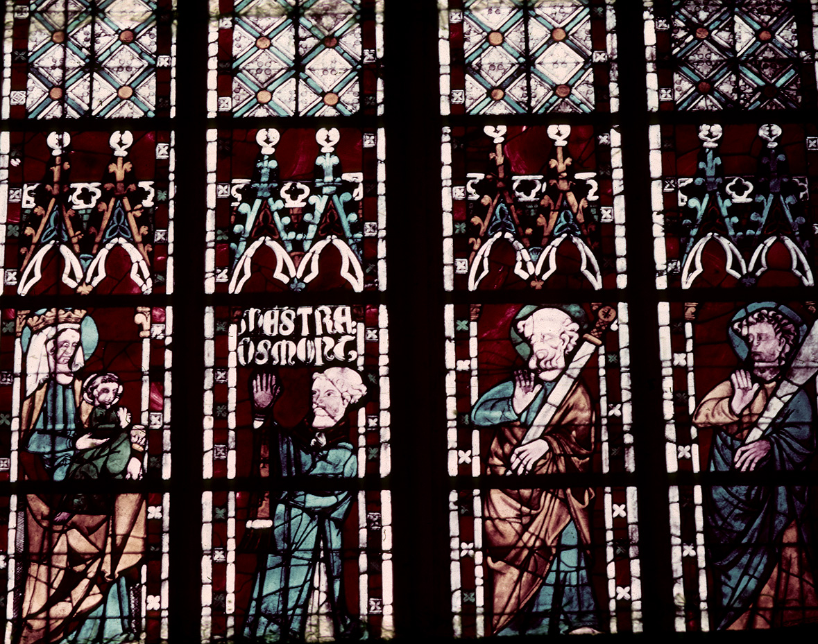 Choir, window A, section 6-5-4-3