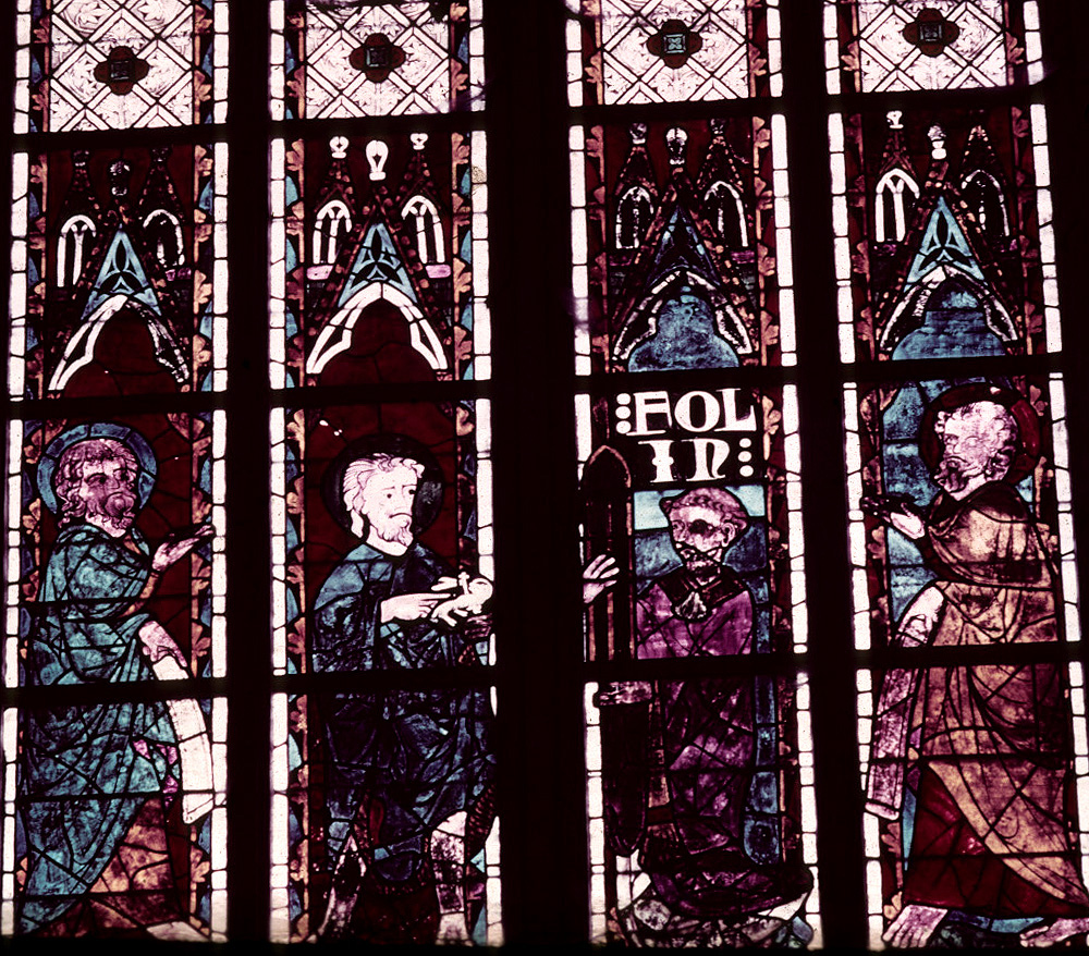 Choir, clerestory, window FA, section 1-2-3-4