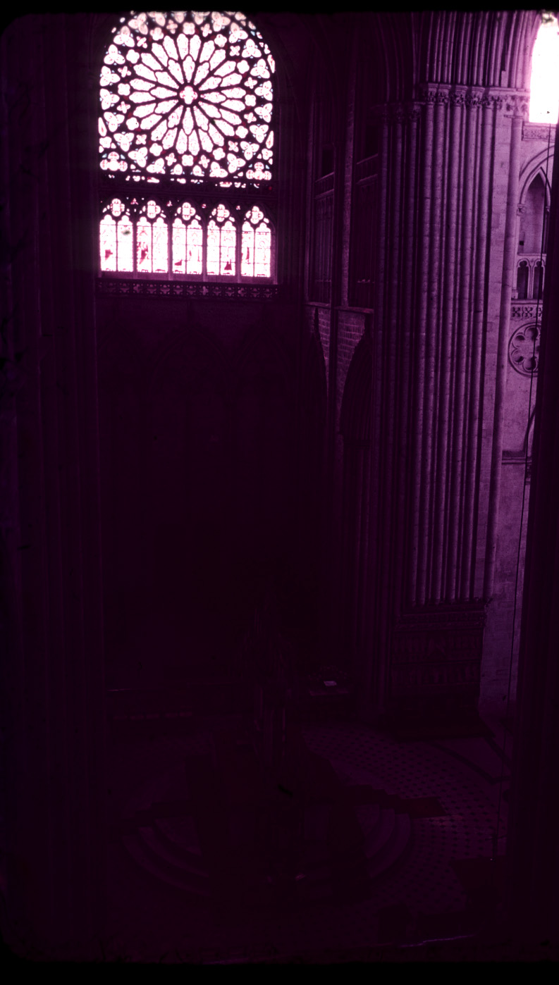 Interior view from north transept