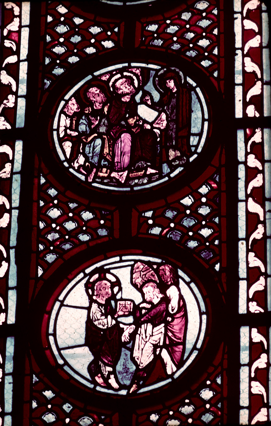 Apse, window D, section 3-4