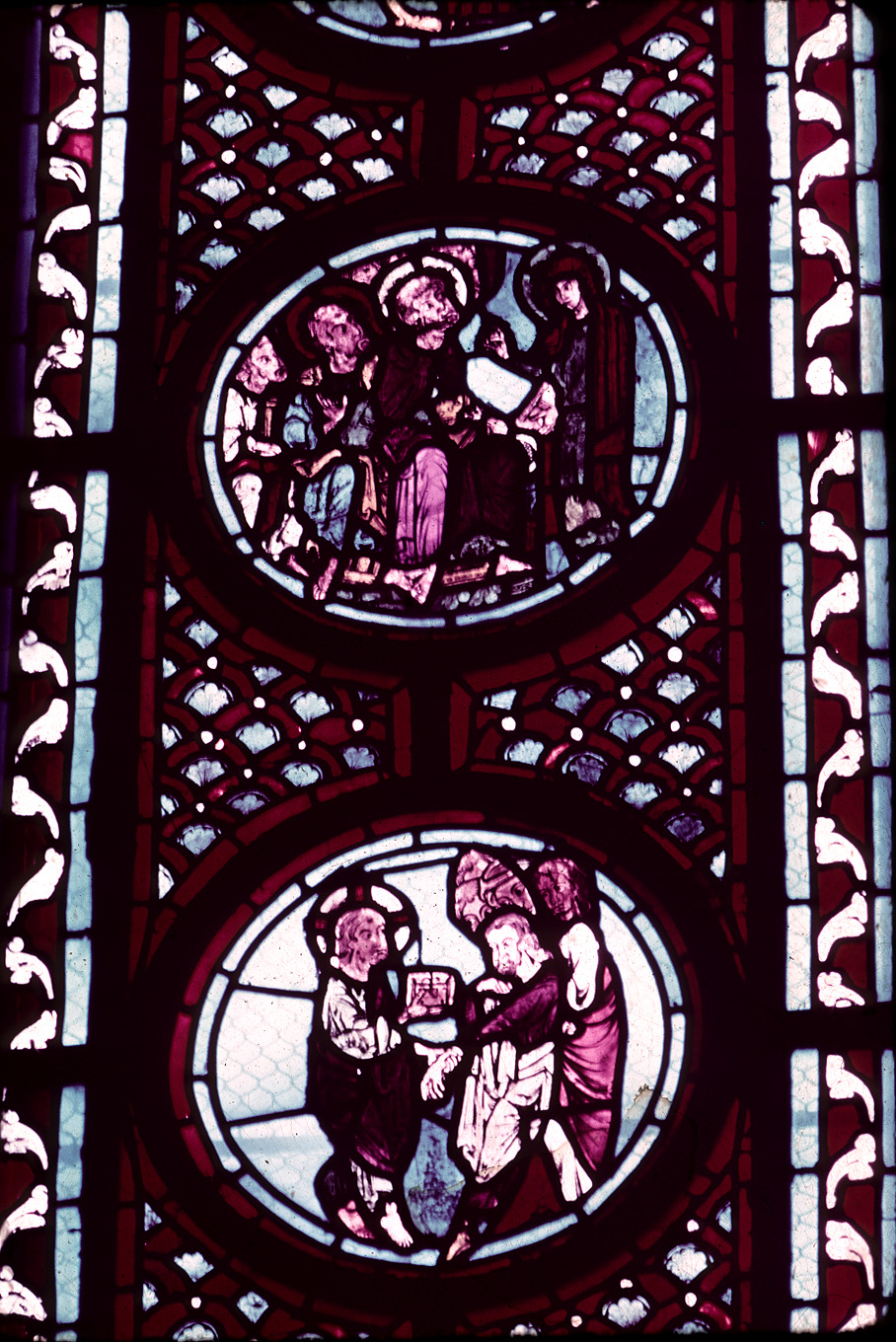 Apse, window D, section 3-4