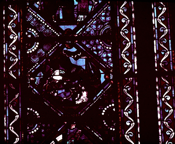 Apse, window P, section 2