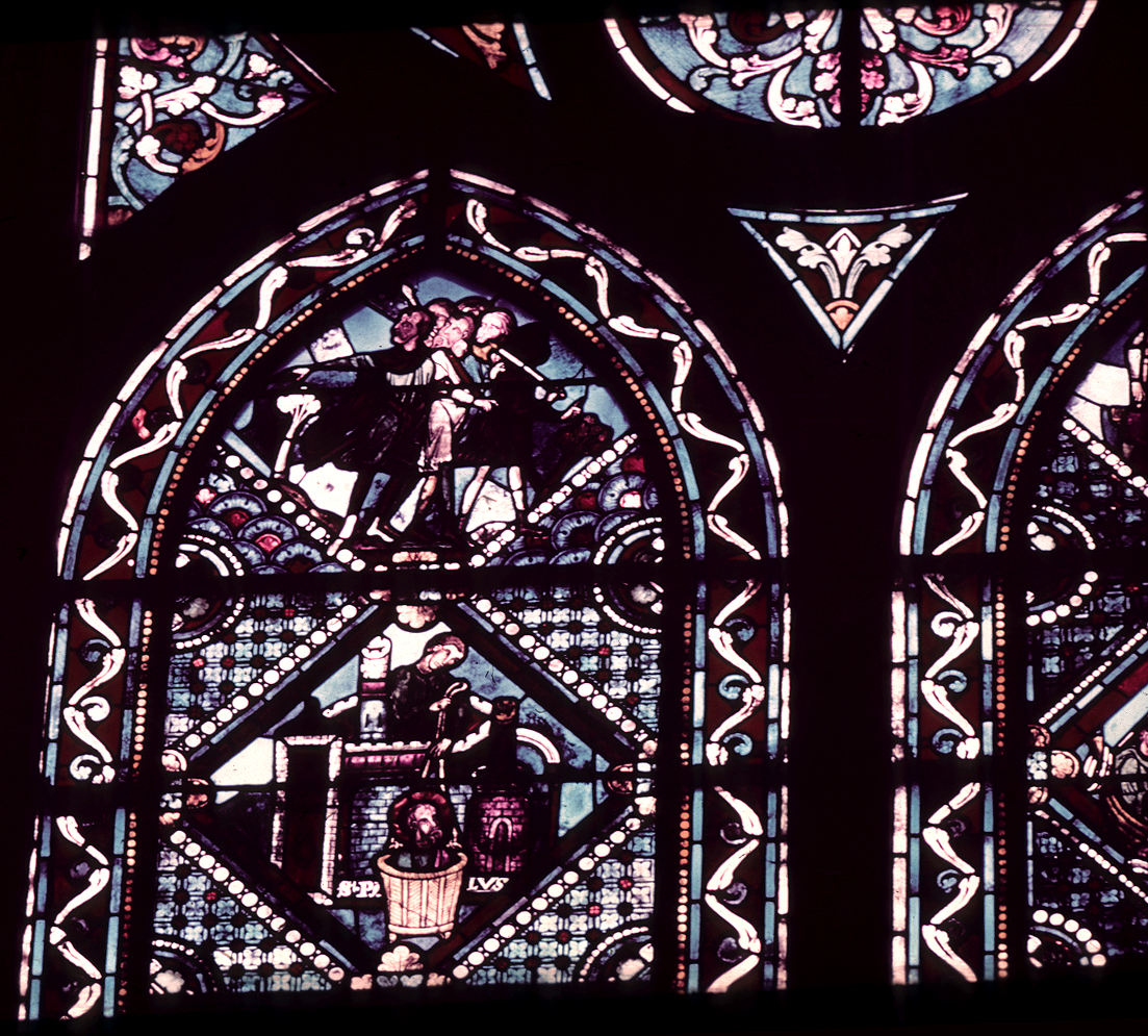 Apse, window P, section 7 L
