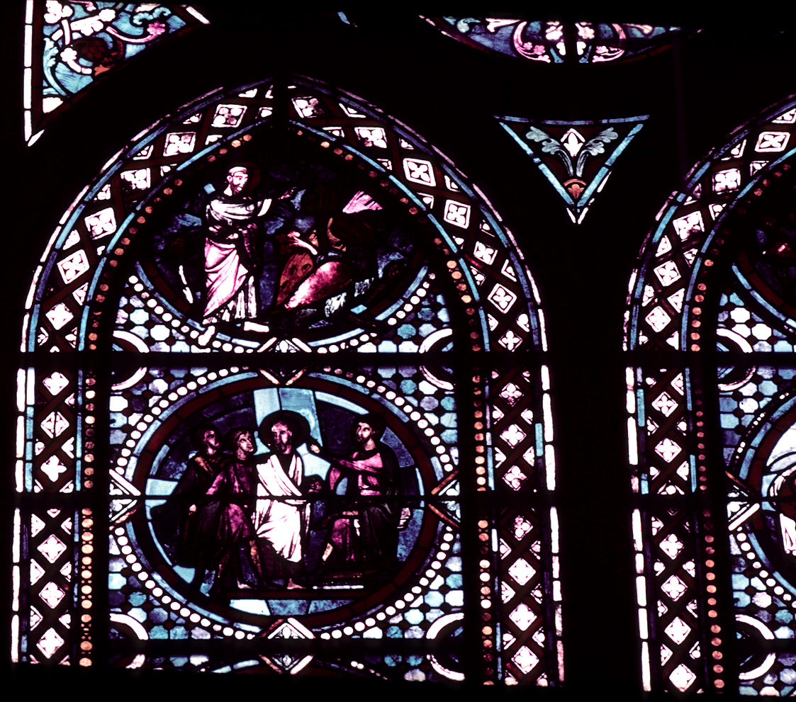 Apse, window N, section 6-7L