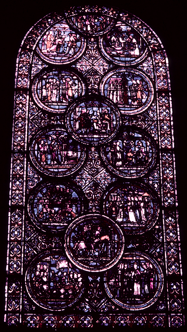 Transept, north, window 1