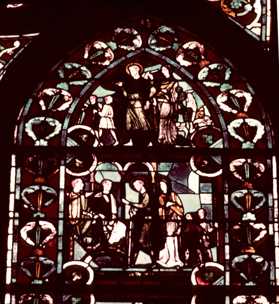Apse, window O, section 6-7