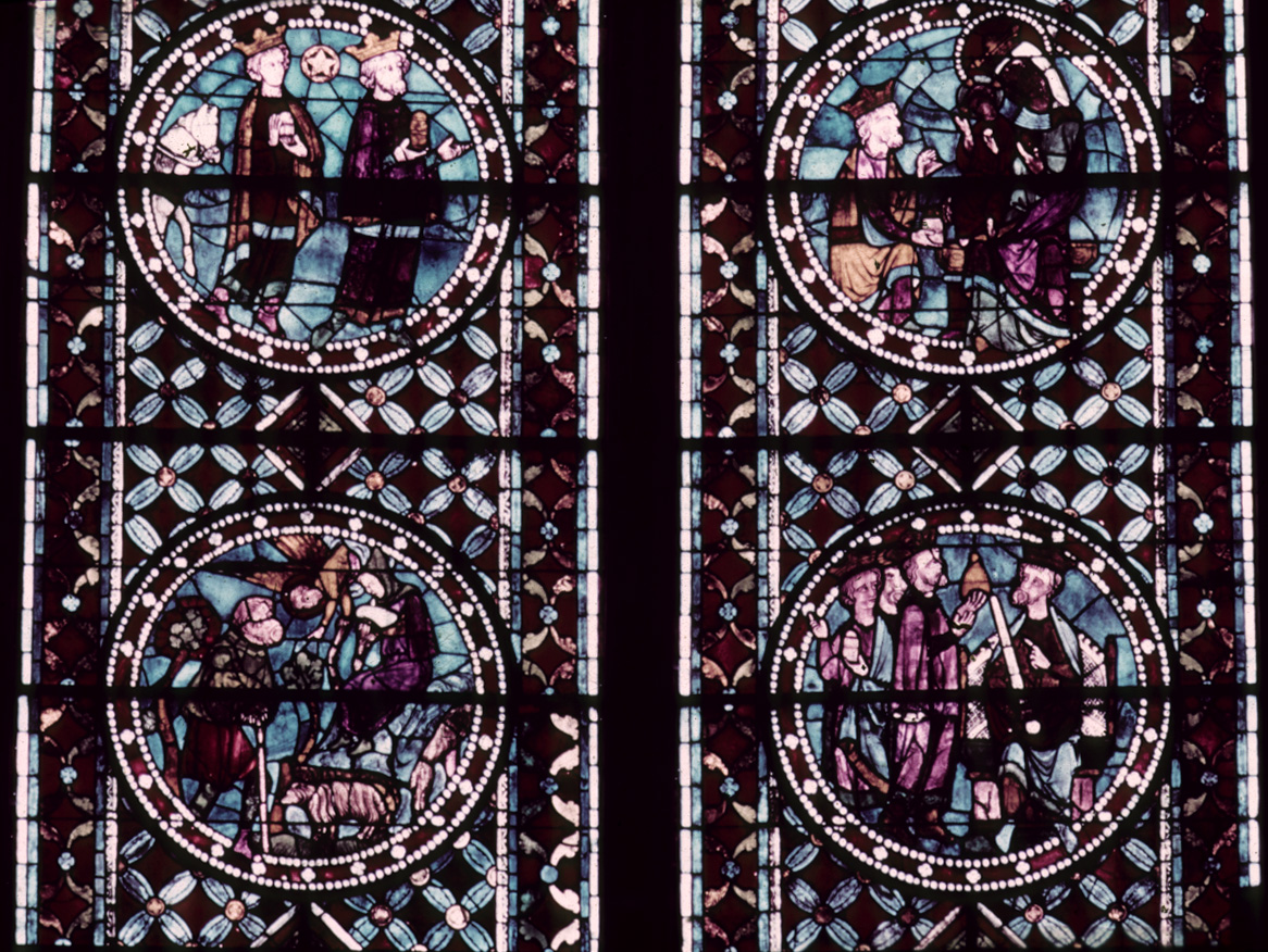 Choir, window A, section AB 2-3