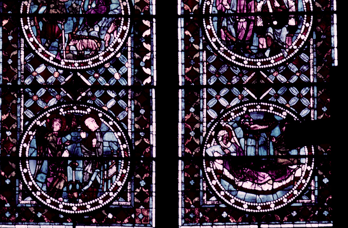 Choir, window A, section AB 1