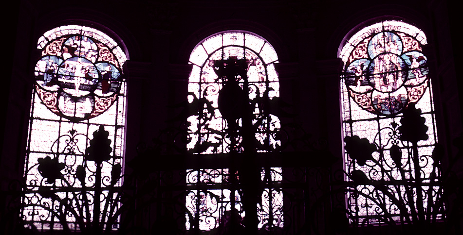 Apse, window M- ABC, full