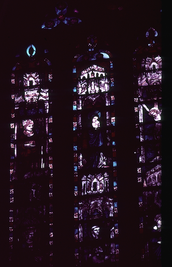 Apse, window 1, section CD