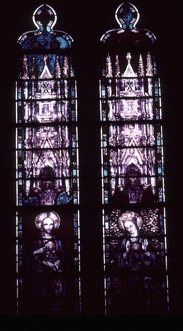 Transept, window 6, section AB 1-2