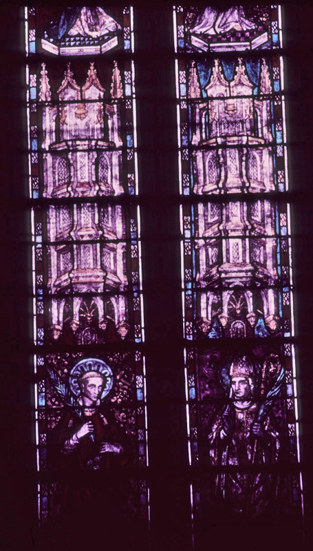Transept, window 6, section AB 3-4