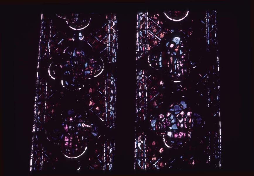 Window F 1-2, medallion
