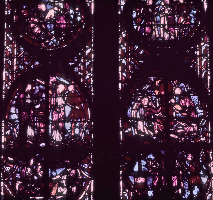 Window E 1-2, medallion