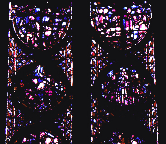 Windows, apse, bay 7, zones 3-4