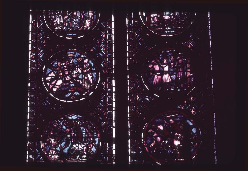 Window D 1-2, medallion