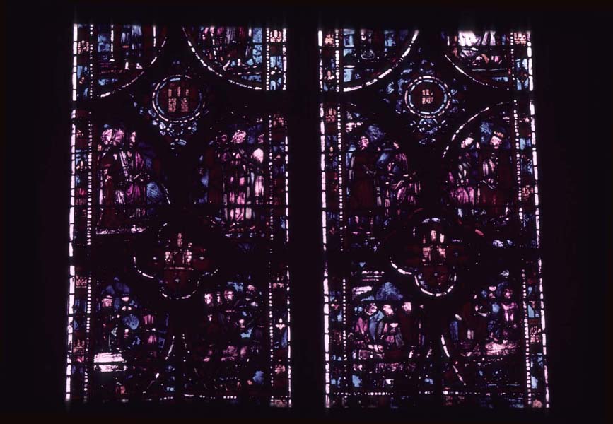 Window D 3-4, medallion