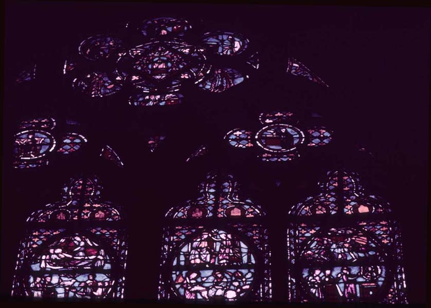 Window M 3-4, section M 8, rose
