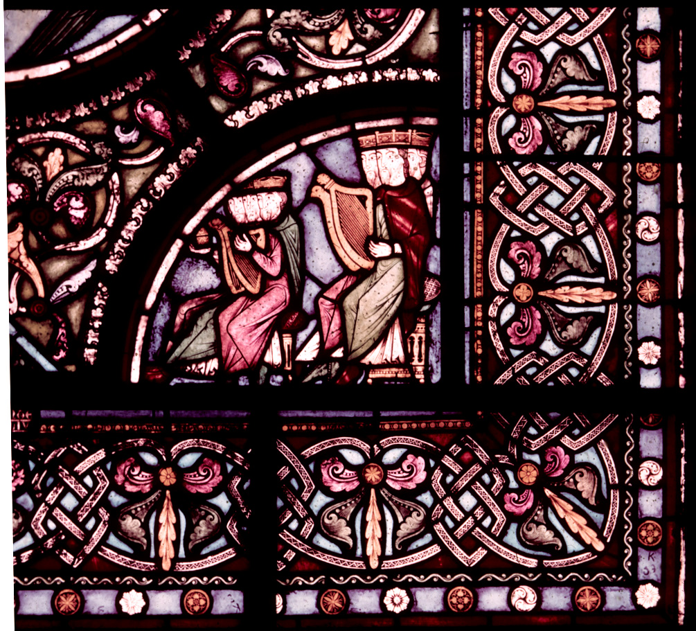 Window B2, border detail