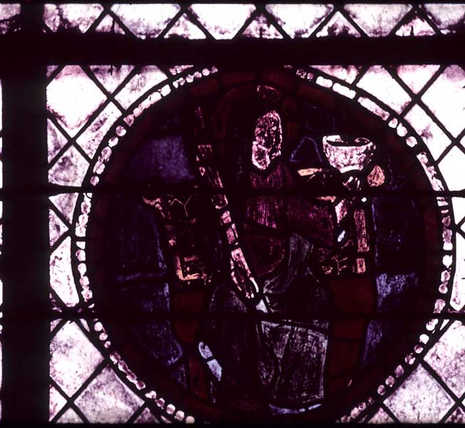 Medallions in crypt