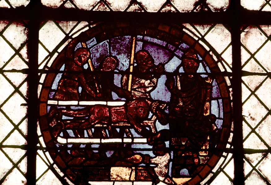 Crypt, medallion