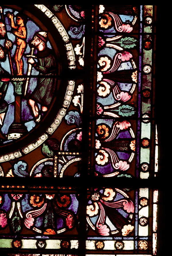 Window N1, border detail