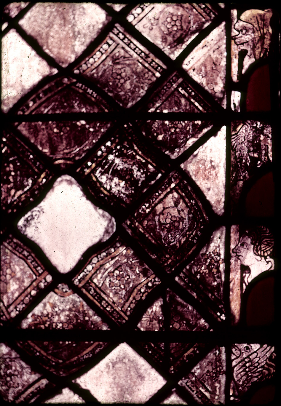Grisaille in crypt