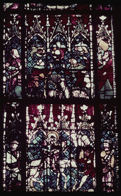Nave, south, bottom, window 5, section C, 2-1