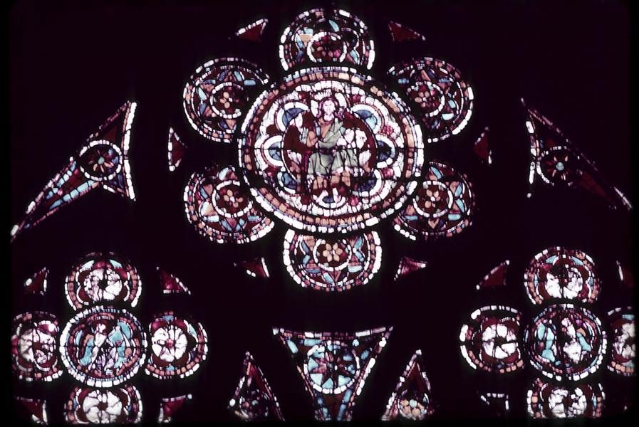 Tracery, window 1, section E