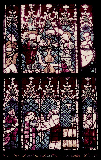 Nave, south, bottom, window 5, section A, 2-1