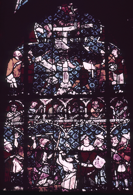 Nave, south, bottom, window 3, section A, 4-3