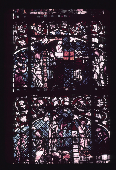 Nave, south, bottom, window 4, section B, 2-1
