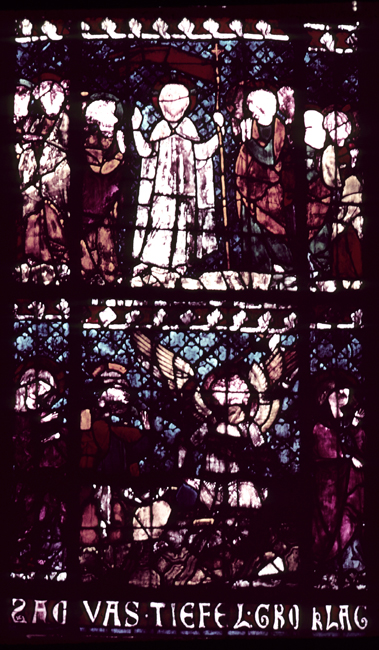 Nave, south, bottom, window 2, section D, 2-1