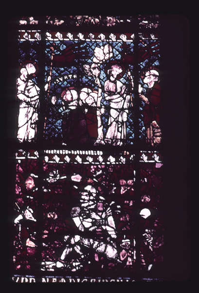 Nave, south, bottom, window 2, section B, 2-1