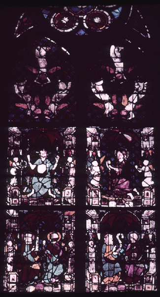 Narthex, south, bottom, section CD, 6-5-4